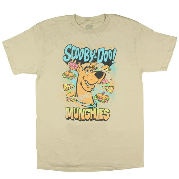 Scooby-Doo Shirt Mens Surrounded By Munchies Adult Short Sleeve Graphic Tee