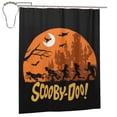 thumbnail image 1 of Scooby Doo Shower Curtain, Lovely Cartoon Shower Curtains Set for Kids Boys Girls College Dorm Bathroom, Waterproof Restroom Bathtub Decor Accessories with 12 Hooks 60"X72" Iron, 1 of 8