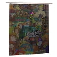 thumbnail image 1 of Scooby Doo Shower Curtain, Lovely Cartoon Shower Curtains Set for Kids Boys Girls College Dorm Bathroom, Waterproof Restroom Bathtub Decor Accessories with 12 Hooks 60"X72" Plastic, 1 of 8