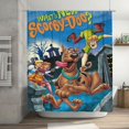 thumbnail image 1 of Scooby Doo Shower Curtain, Lovely Cartoon Shower Curtains Set for Kids Boys Girls College Dorm Bathroom, Waterproof Restroom Bathtub Decor Accessories with 12 Hooks 72X72 Inch Plastic, 1 of 8