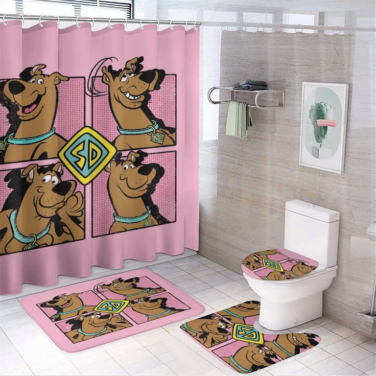 Scooby Doo Shower Curtain Cartoon Scooby Doo Shower Curtain Cute Anime
