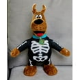 thumbnail image 1 of Scooby Doo Skeleton Costume Motion Plush, 14", 1 of 1
