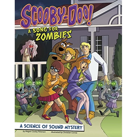 Pre-Owned Scooby-Doo Solves It with S.T.E.M.: Scooby-Doo! a Science of Sound Mystery : A Song for Zombies (Hardcover)