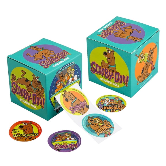 Scooby-Doo! Sticker Roll with Dispenser - 100 Pc.