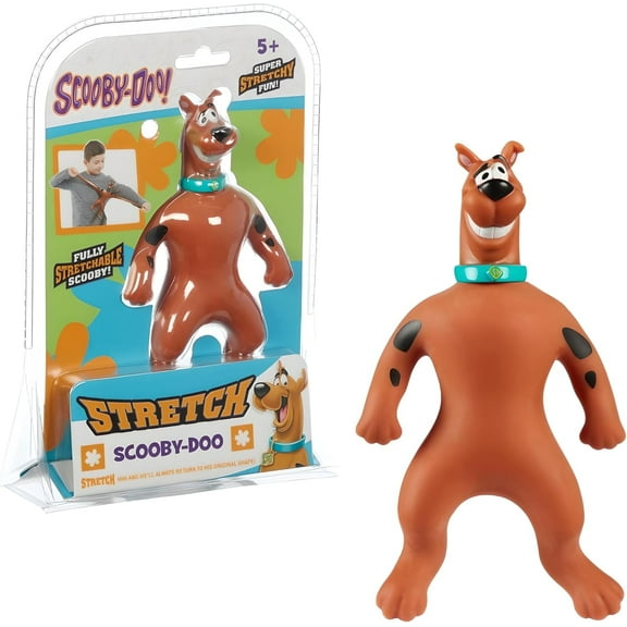 Scooby-Doo! Stretchable Action Figure - Stretch, Pull, and Twist Scooby - Collectible, Stretchy Fun - for Ages 5 Years and Over - 12 inches - 1 ct (Pack of 1)