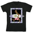 thumbnail image 1 of Scooby Doo Surf Boy's Black T-shirt-Large, 1 of 7