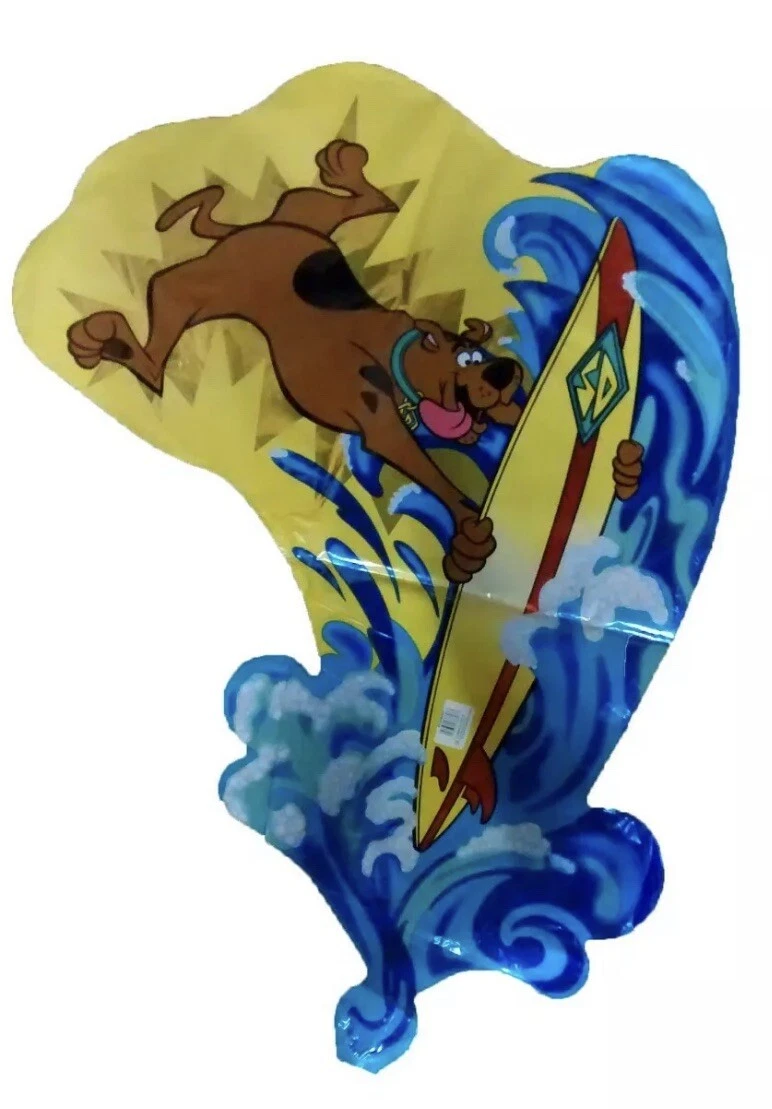 Scooby Doo Surfing Foil Mylar Balloon Party Supply Decoration