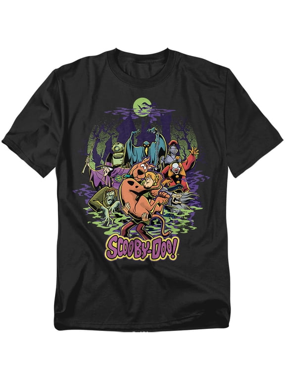 ! T-Shirt And Shaggy Chased By Monsters Unisex Graphic Tee for Men & Women