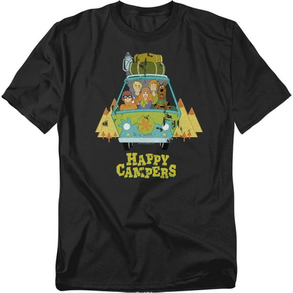 Scooby Doo! T-Shirt Happy Campers Unisex Graphic Tee for Men & Women