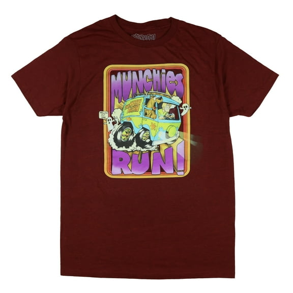 Scooby-Doo T-Shirt Men's Shaggy And Scoob Munchies Run Short Sleeve Tee