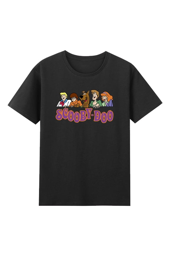 Scooby Doo T-shirt Cartoon Merch Crewneck Short Sleeve Cotton Tee Women Men Streetwear Tops