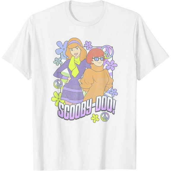 Scooby-Doo T-shirt Cotton Short Sleeve Crew Neck Soft T-shirt Fresh Classic T-shirt