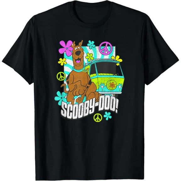 Scooby-Doo T-shirt Short Sleeve Crew Neck Cotton T Shirt for Men & Women
