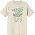 thumbnail image 1 of Scooby Doo The Mystery Machine Men's Natural Crew Neck Short Sleeve Tee-Large, 1 of 2