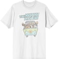 thumbnail image 1 of Scooby Doo The Mystery Machine Men's White Crew Neck Short Sleeve Tee-XXL, 1 of 6