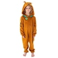 thumbnail image 1 of Scooby Doo Toddler Girls' Hooded Character Union Suit Lounge One-Piece Pajama Loungewear Sleepwear, 1 of 8