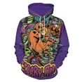 thumbnail image 1 of Scooby Doo Unisex Adult Sweatshirt Novelty Hoodie 3D Print Casual Sweater Jacket Pullover Hoodie Fall Winter Clothes 3XL, 1 of 8
