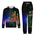 thumbnail image 1 of Scooby Doo Unisex Hoodies And Sweatpants Set Sweatshirts Jogger Pants Hooded Hoody Tracksuits Set Suit Winter Daily Adult Sweatsuit 2 Pcs, 1 of 9