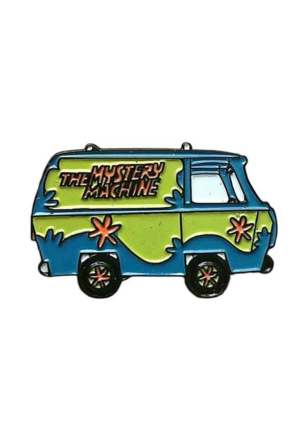 Scooby Doo Van 1 Inch Wide Enamel Metal Pin