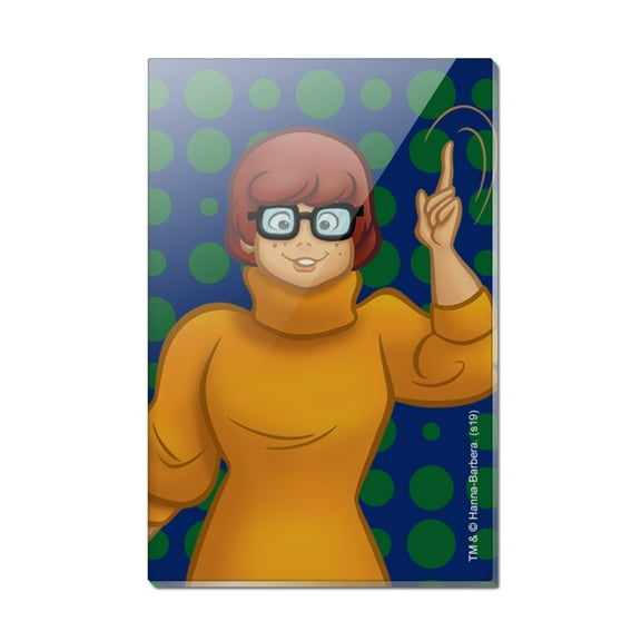 Scooby Doo Velma Character Rectangle Acrylic Fridge Refrigerator Magnet
