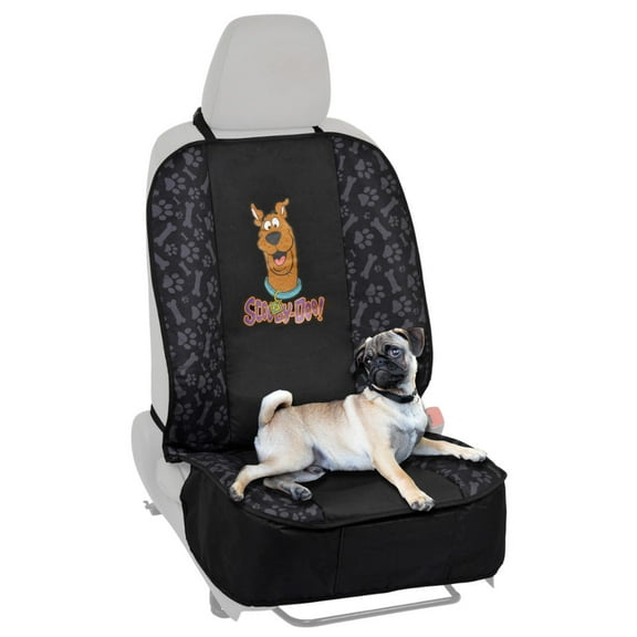 Scooby-Doo Waterproof Front Dog Car Seat Cover, Black