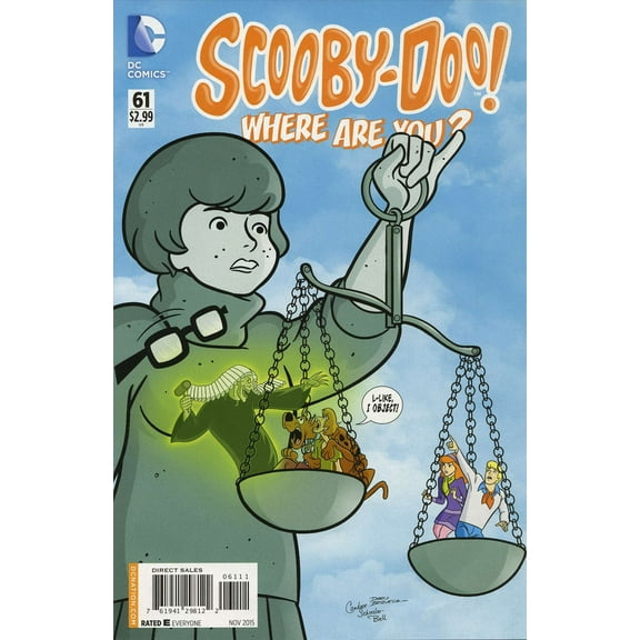 Scooby Doo, Where Are You? (DC) #61 VF ; DC Comic Book