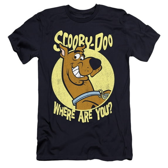 Scooby Doo - Where Are You - Premium Slim Fit Short Sleeve Shirt - Small