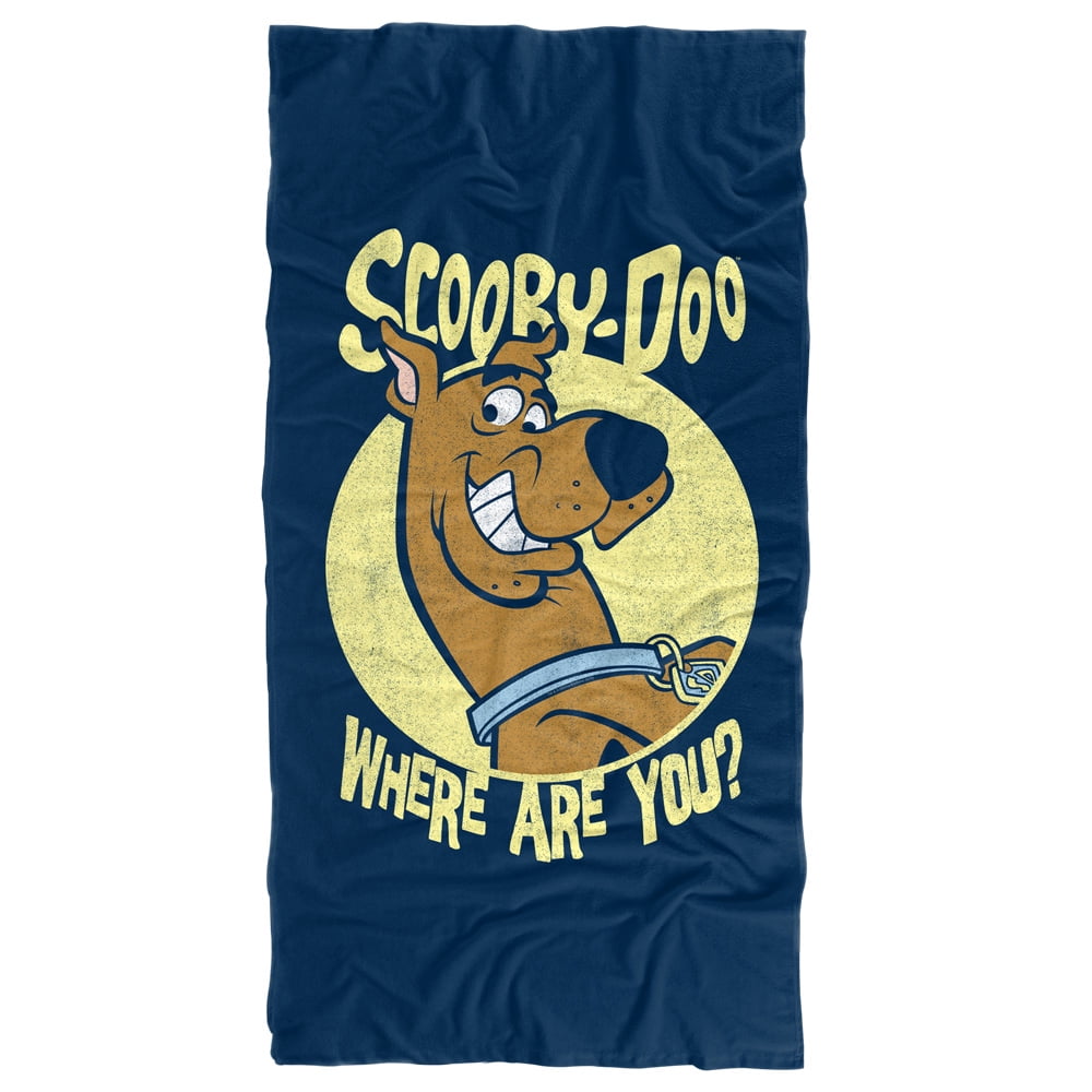 Scooby Doo Where are You Officially Licensed Beach Towel 30 X 60 Walmart