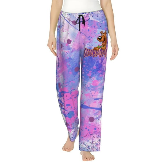 Scooby Doo Women's Pajama Pants Lounge Daily Novelty Cozy Sleep Bottoms Pants Sleepwear With Pockets