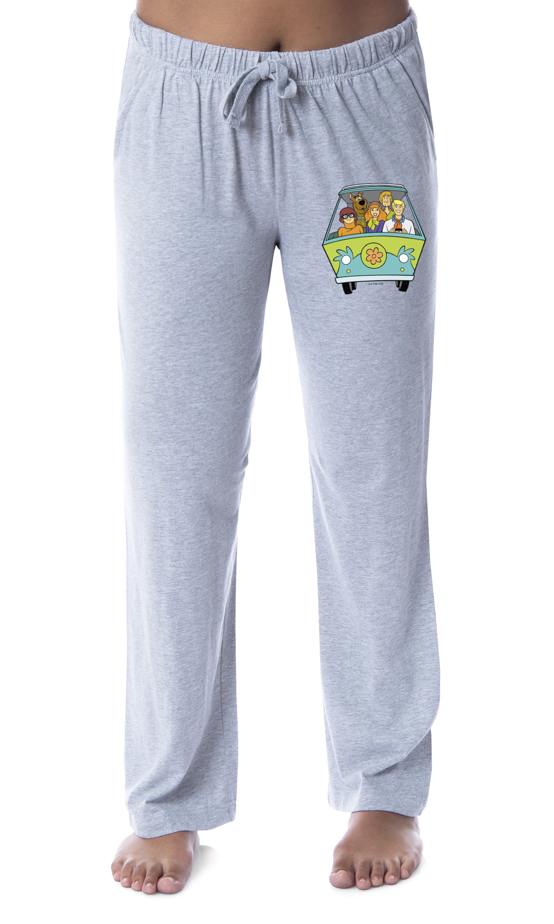 Scooby-Doo Womens' Scooby Character Logo Icon Sleep Jogger Pajama