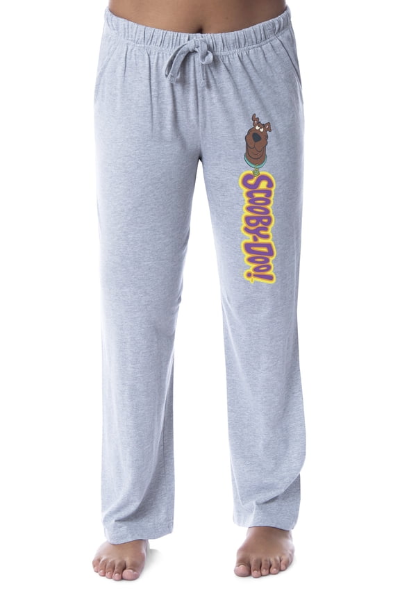Scooby-Doo Womens' Scooby Logo Icon Classic Character Sleep Pajama Pants