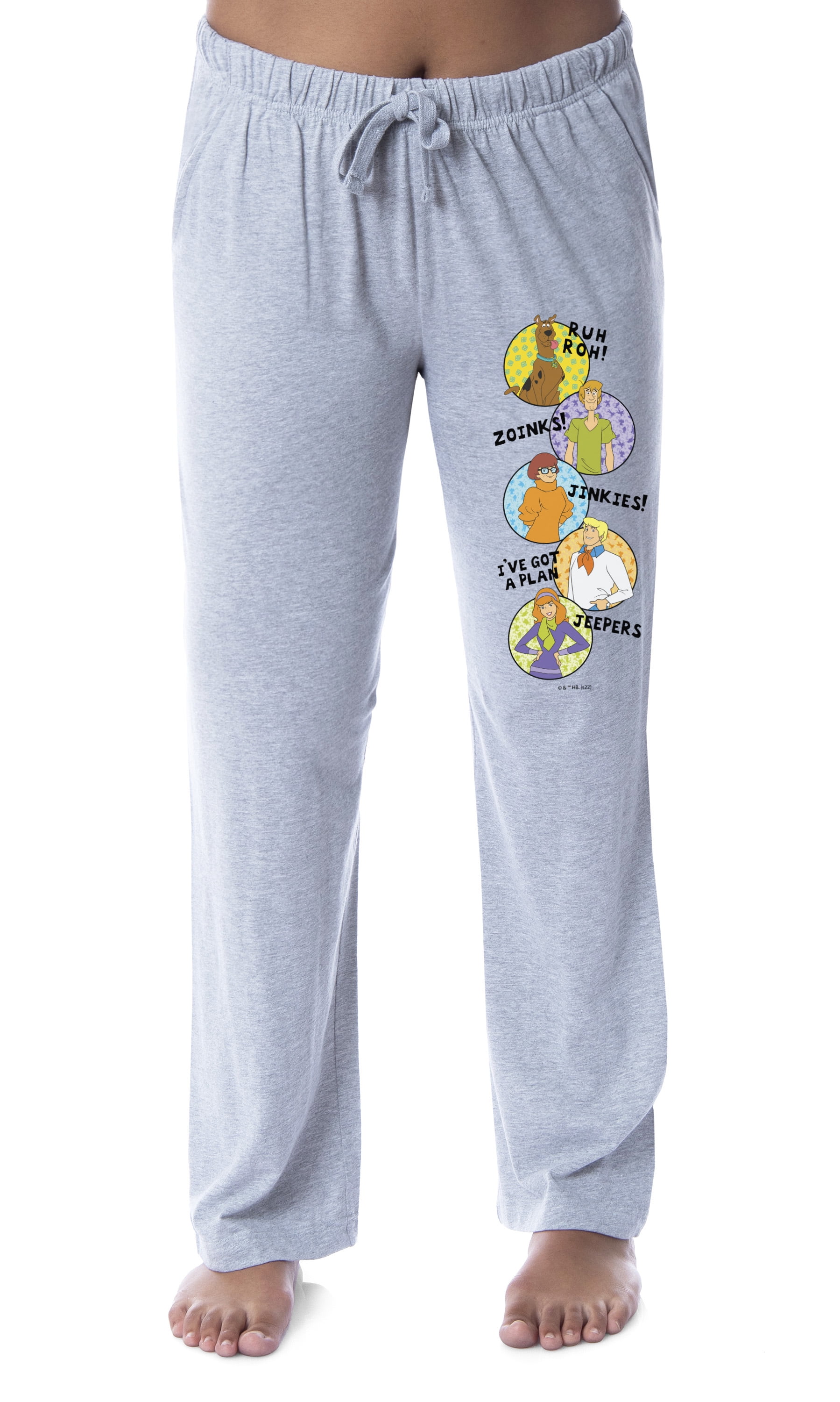 Scooby Doo Womens Scooby Shaggy Velma Fred Daphne Sleep Pajama Pants