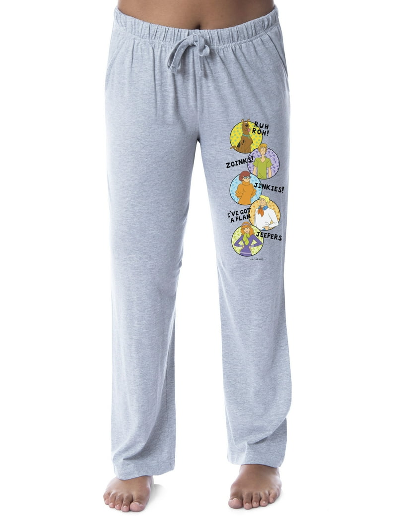 Scooby-Doo Womens' Lounge PJs with Shaggy, Velma, Fred and Daphne