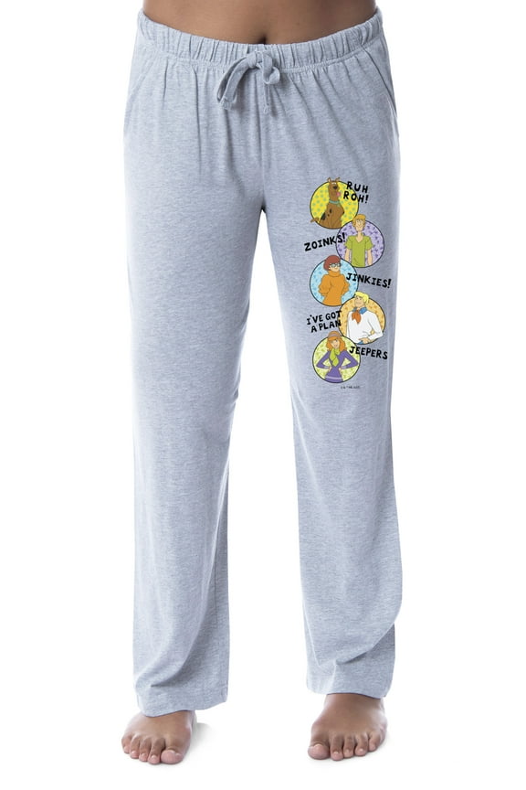 Scooby-Doo Womens' Scooby Shaggy Velma Fred Daphne Sleep Pajama Pants
