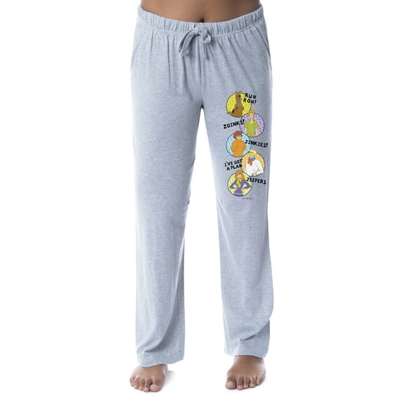 Scooby-Doo Womens' Scooby Shaggy Velma Fred Daphne Sleep Pajama Pants