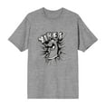 thumbnail image 1 of Scooby-Doo Yikes Men's Heather Gray Crew Neck Short Sleeve Tee-Medium, 1 of 2