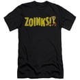 thumbnail image 1 of Scooby Doo Zoinks Adult 30/1 T-Shirt Black, 1 of 1