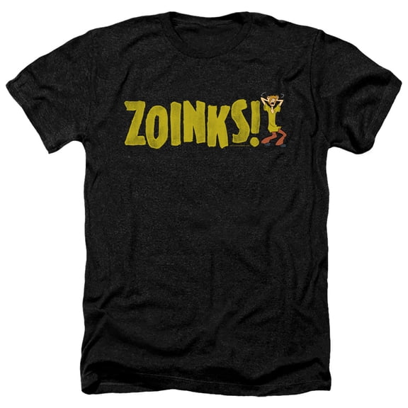 Scooby Doo - Zoinks - Heather Short Sleeve Shirt - Large