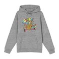 thumbnail image 1 of Scooby-Doo Zoinks Ruh Roh Adult Heather Gray Long Sleeve Hoodie-Medium, 1 of 3