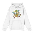 thumbnail image 1 of Scooby-Doo Zoinks Ruh Roh Adult White Long Sleeve Hoodie-Small, 1 of 3