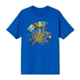 thumbnail image 1 of Scooby-Doo Zoinks Ruh Roh Men's Blue Crew Neck Short Sleeve Tee-Large, 1 of 1