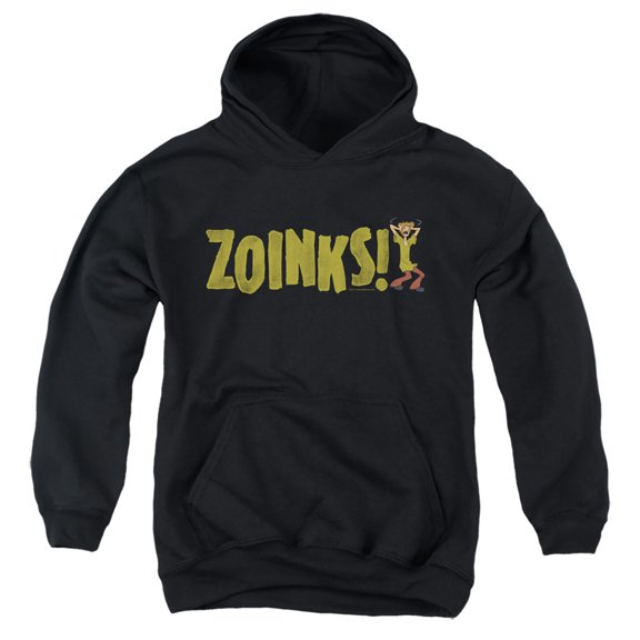 Scooby Doo - Zoinks - Youth Hooded Sweatshirt - Large