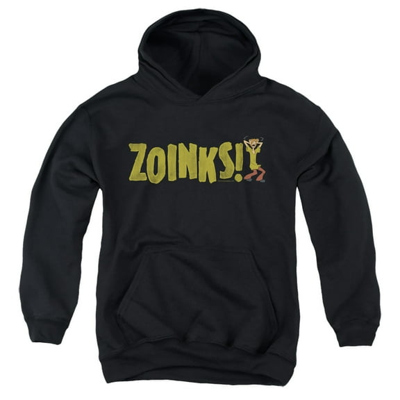 Scooby Doo - Zoinks - Youth Hooded Sweatshirt - Medium