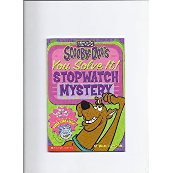 Pre-Owned Scooby-Doo's Stopwatch Mystery : You Solve It! (Paperback) 9780439317245