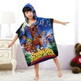 thumbnail image 1 of Scooby Hooded Poncho Towels, Soft & Absorbent Microfiber Beach Towel, Swimming Pool Changing Robe Bathrobe Bath Towel, 1 of 5