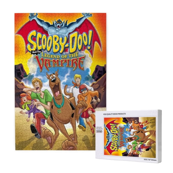 Scooby Jigsaw Puzzle,1000 puzzle pieces Gift Toys Art Home Decor