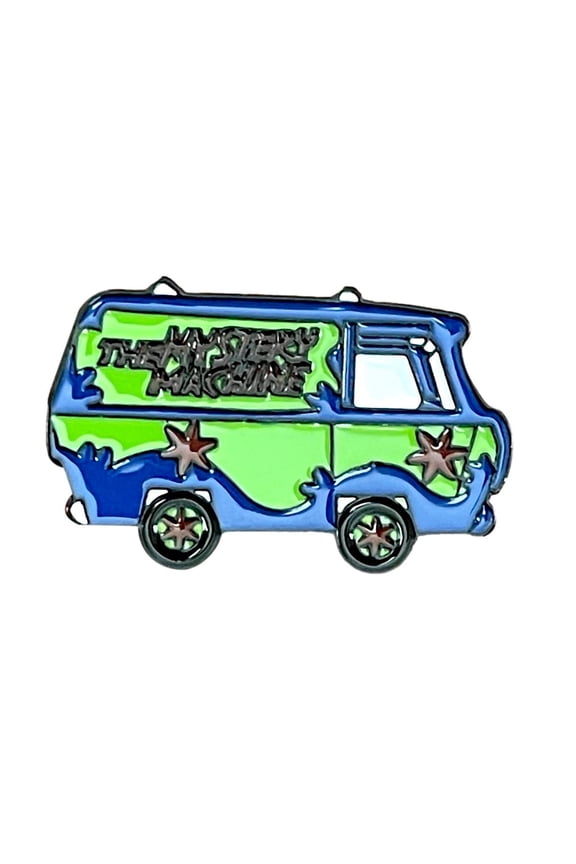 Scooby Mystery Machine Van Cartoon Pin