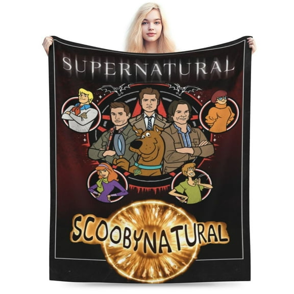 Scooby-Natural Ultra-Soft Micro Fleece Blanket Cozy Blanket Thick Warm Plush Throw Blanket Sofa Cushion, Warm Flannel Blanket For Living Room Bedroom 40"X30"