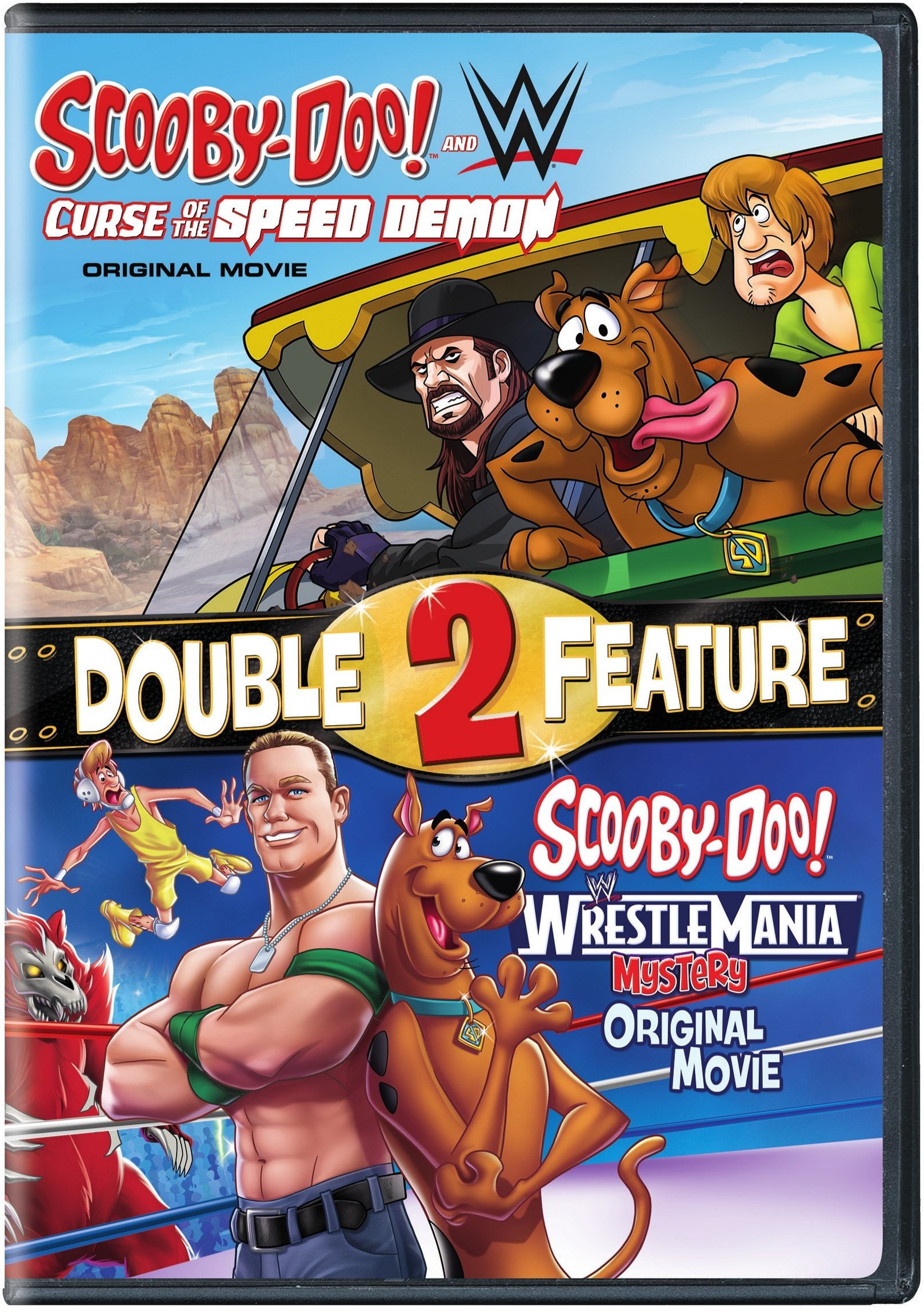 Scooby / Wwe: Curse of the Speed Demon and Scooby / Wwe WrestlemaniaMystery