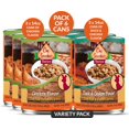 thumbnail image 1 of Scoochie Pet Chef Scoochies Recipe Variety Pack Real Chicken & Duck in Savory Gravy Wet Dog Food, 14-oz can, case of 6, 1 of 6